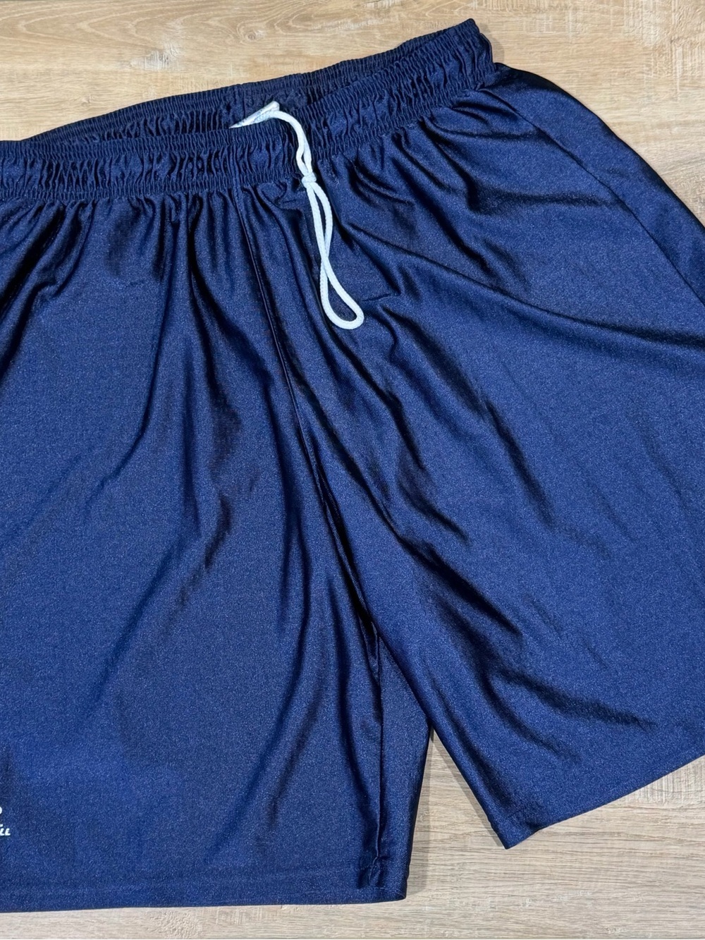 Russell Athletic Navy Performance Drawstring Shorts